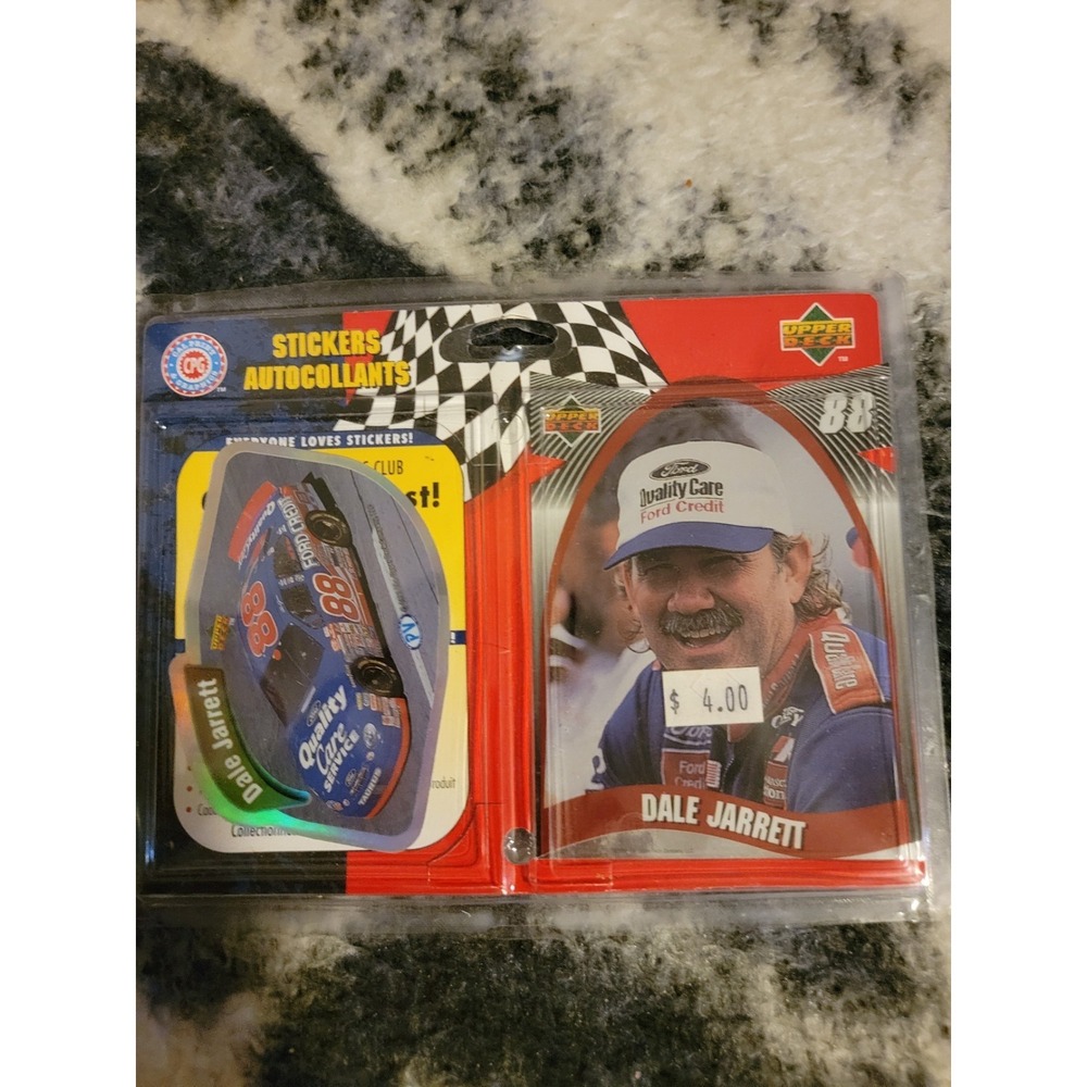 1999 Upper Deck Dale Jarrett #88 NASCAR Sticker Set Sealed Vintage 🏁🔥